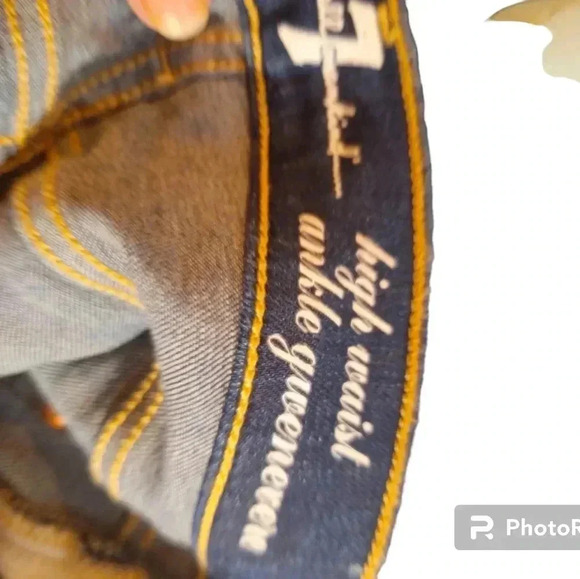 7 For All Mankind high waisted ankle jeans - Picture 3 of 3